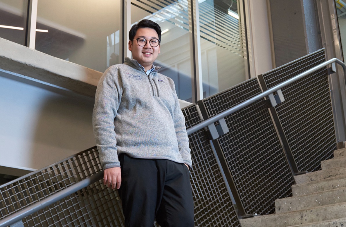 Fifth-year MD/MBA student David Mui